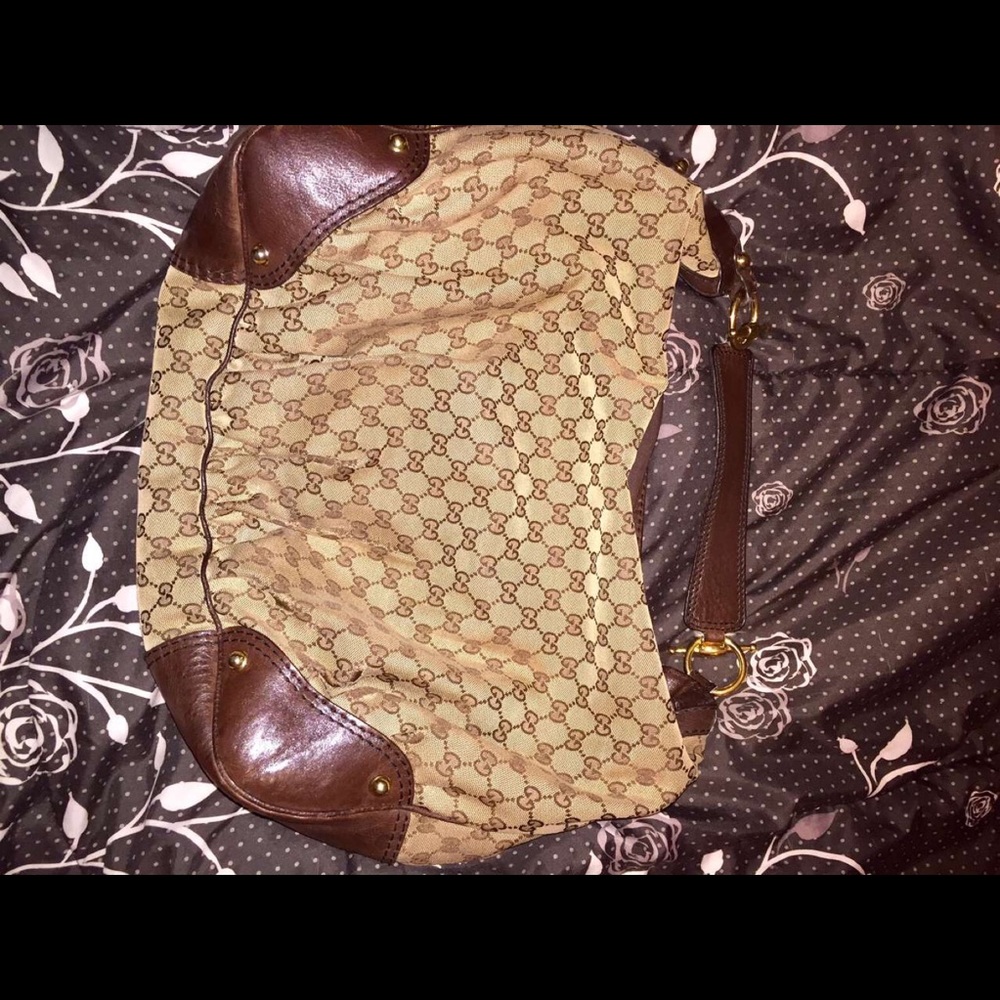 A Gucci hobo bag used a couple of times